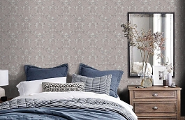 Обои 159085-28 фото в интерьере спальни превью