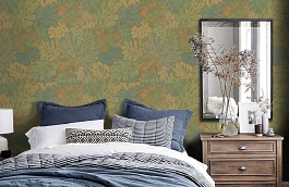 Обои 30534 фото в интерьере спальни превью