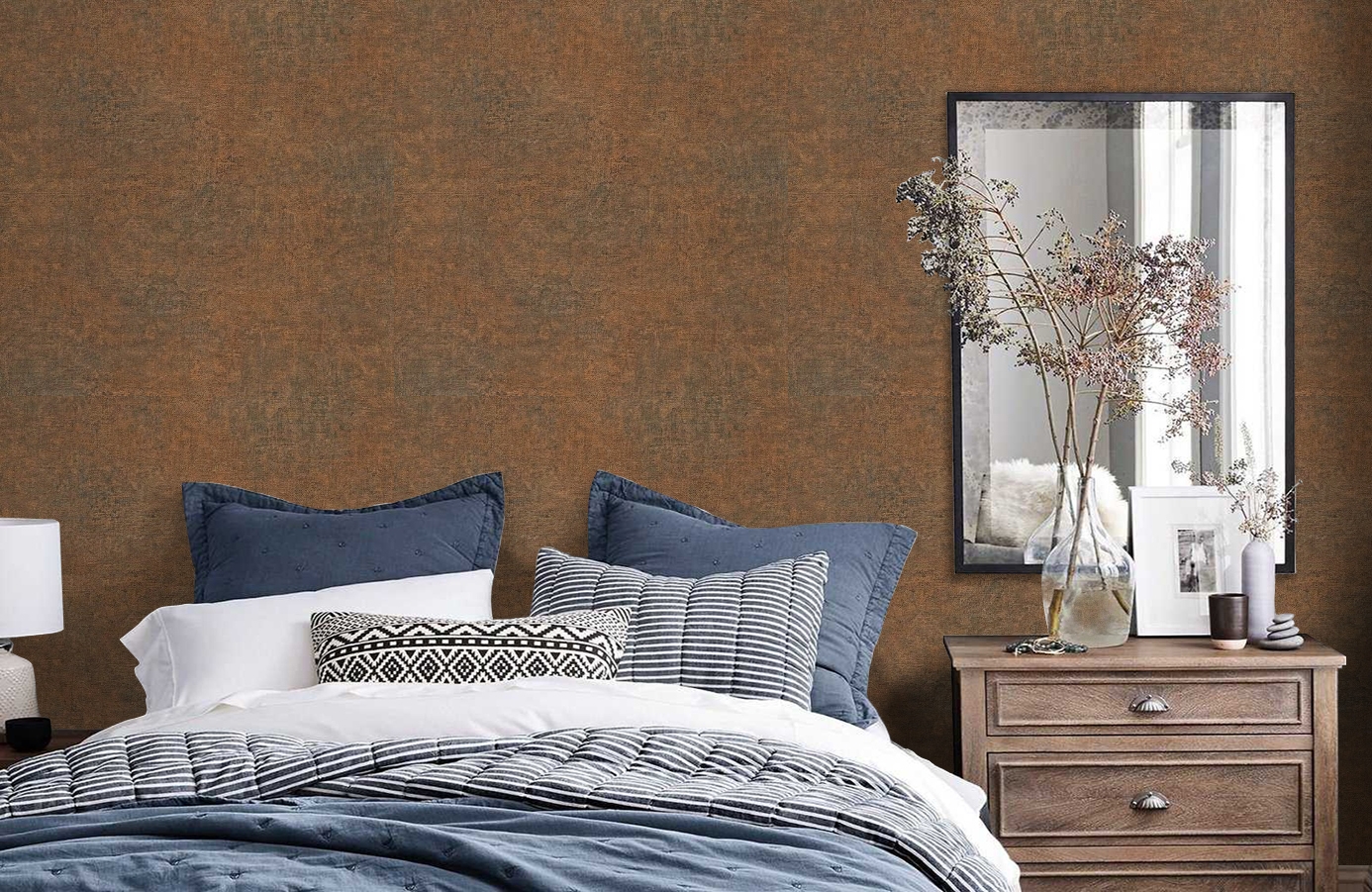 Обои 32879 фото в интерьере спальни