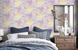 Обои 4034-8 фото в интерьере спальни превью