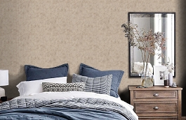 Обои 4081-3 фото в интерьере спальни превью