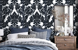 Обои 57554 фото в интерьере спальни превью