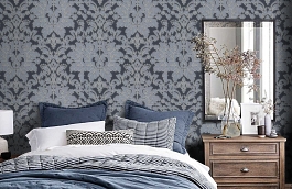 Обои 59001 фото в интерьере спальни превью