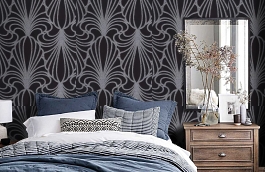 Обои 59073 фото в интерьере спальни превью