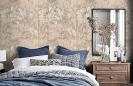 Обои 9044-02 фото в интерьере спальни превью