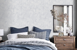 Обои 9117-11 фото в интерьере спальни превью