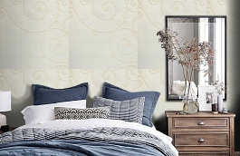 Обои 9328 фото в интерьере спальни превью