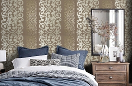 Обои 97931 фото в интерьере спальни превью