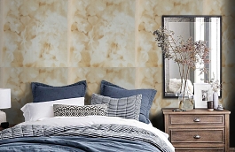 Обои 02470-12 фото в интерьере спальни превью