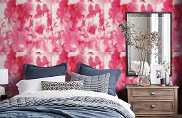 Обои 02470-32 фото в интерьере спальни превью