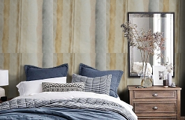 Обои 02471-12 фото в интерьере спальни превью
