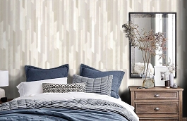 Обои 02551-52 фото в интерьере спальни превью