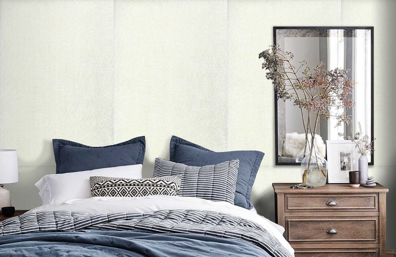 Обои 02554-62 фото в интерьере спальни Обои 02554-62 фото в интерьере спальни