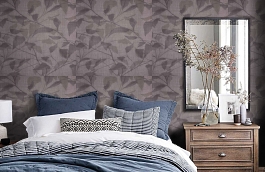 Обои 02575-22 фото в интерьере спальни превью