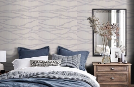 Обои 10271-01 фото в интерьере спальни превью