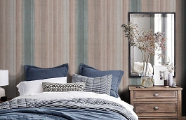 Обои 10439-03 фото в интерьере спальни превью