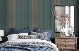 Обои 10439-05 фото в интерьере спальни превью