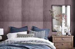 Обои 2263-32 фото в интерьере спальни превью