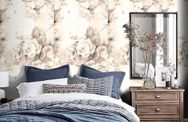 Обои 17207 фото в интерьере спальни превью