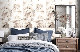 Обои 17209 фото в интерьере спальни превью