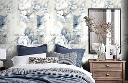 Обои 17211 фото в интерьере спальни превью