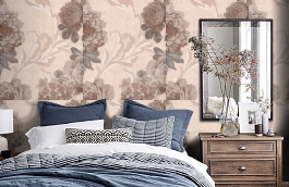 Обои 17217 фото в интерьере спальни превью