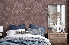 Обои 17224 фото в интерьере спальни превью