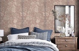 Обои 17243 фото в интерьере спальни превью