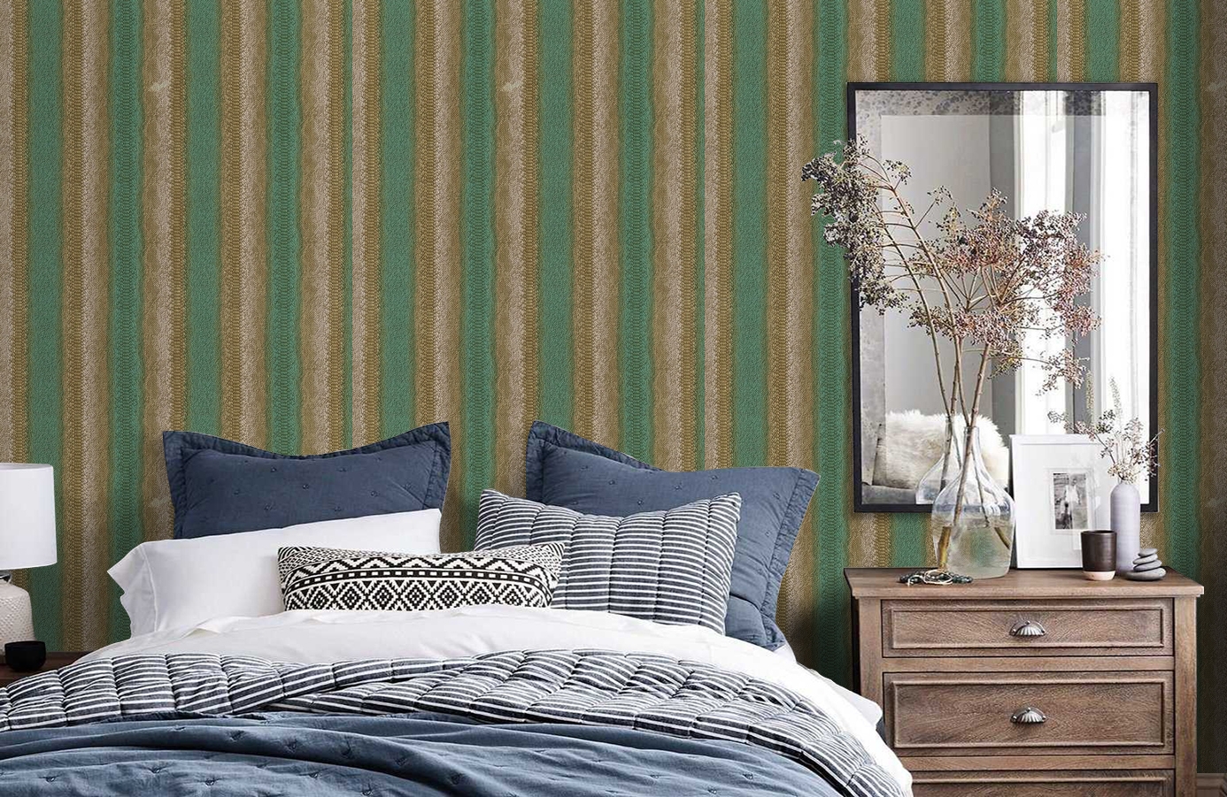 Обои 18090 фото в интерьере спальни Обои 18090 фото в интерьере спальни