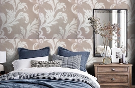 Обои 18207 фото в интерьере спальни превью