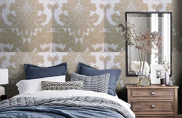 Обои 18221 фото в интерьере спальни превью