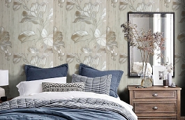 Обои 18226 фото в интерьере спальни превью