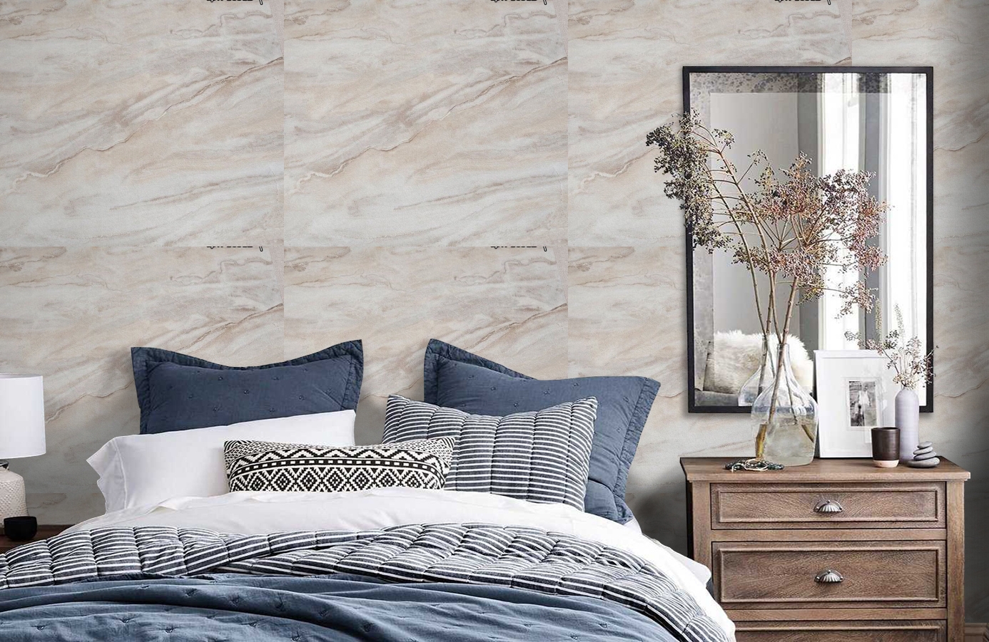 Обои 18312 фото в интерьере спальни