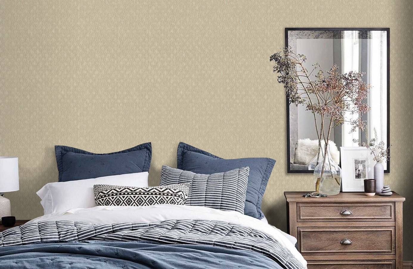 Обои 18322 фото в интерьере спальни Обои 18322 фото в интерьере спальни