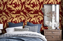 Обои 195008 фото в интерьере спальни превью