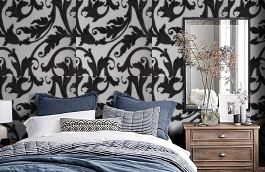 Обои 195010 фото в интерьере спальни превью