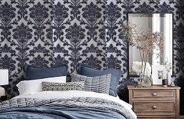 Обои 195023 фото в интерьере спальни превью