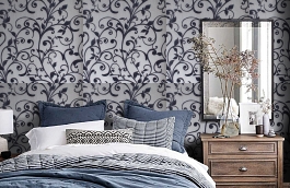 Обои 195025 фото в интерьере спальни превью