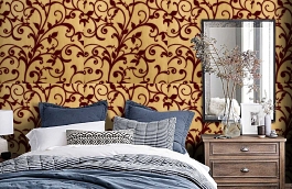 Обои 195027 фото в интерьере спальни превью