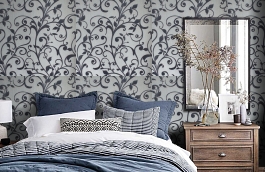 Обои 195029 фото в интерьере спальни превью