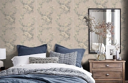 Обои 32010 фото в интерьере спальни превью