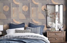 Обои 33403 фото в интерьере спальни превью