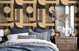 Обои 33411 фото в интерьере спальни превью