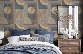 Обои 33412 фото в интерьере спальни превью