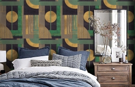 Обои 33415 фото в интерьере спальни превью