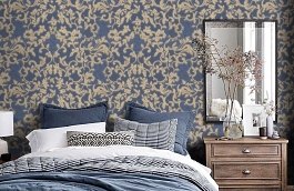 Обои 40404 фото в интерьере спальни превью