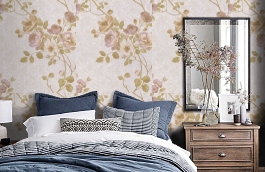 Обои 40419 фото в интерьере спальни превью