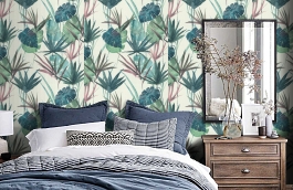 Обои 806625 фото в интерьере спальни превью