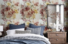 Обои 8428 фото в интерьере спальни превью