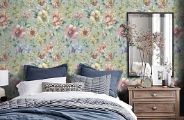 Обои 916447 фото в интерьере спальни превью